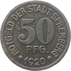 50 Pfennig - Spremberg