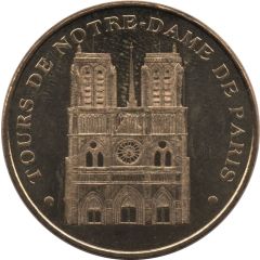 Monnaie de Paris Tourist Token - Tours de Notre-Dame de Paris