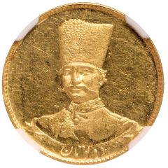 2 Toman - Naser al-Din Qajar
