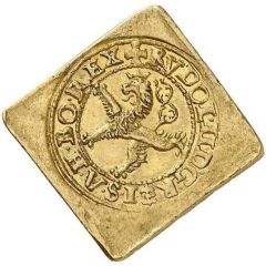 2 Ducats - Rudolf II Maley Groschen Klippe - Prague