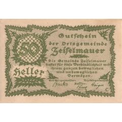 50 Heller Zeiselmauer