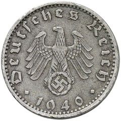 50 Reichspfennig Pattern