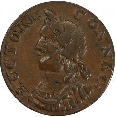 1/2 Penny - Copper `Hercules Head`