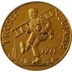 New Year Lucky Token Prosit Neujahr