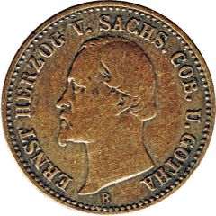 1 Groschen - Ernest II