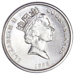 5 Cents - Elizabeth II Echidna, Mule