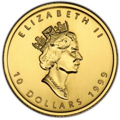 10 Dollars - Elizabeth II Hologram colored GML fractionnal set, 1⁄4 oz