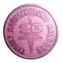 Token - Tivoli Karolinelund Aalborg Denmark