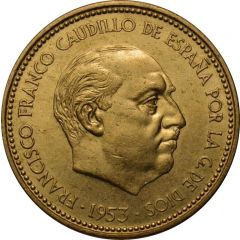 2.50 Pesetas - Francisco Franco