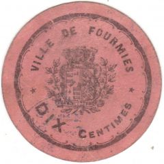 10 Centimes - Ville de Fourmies [59]
