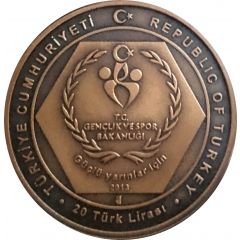 20 Lira Mediterranean Games