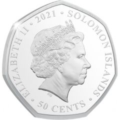 50 Cents - Elizabeth II Spinosaurus