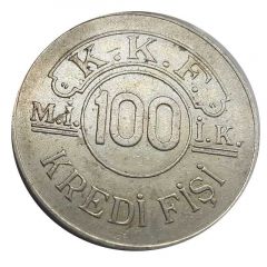 100 Kredi Fişi - KKF