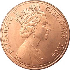 2 Pence - Elizabeth II Occupation