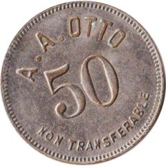 50 Cents - A.A. Otto Lincoln, Nebraska