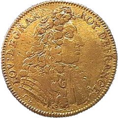 Rechenpfennig - Louis XIV - Paix de Ratisbonne - Le repos suit la victoire