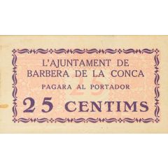 25 Céntimos Barberà de la Conca