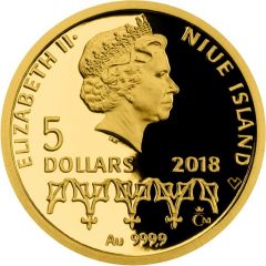 5 Dollars - Elizabeth II Diplomat of Peace