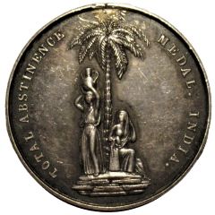 British India, Soldiers Total Abstinence Association Medal 1862
