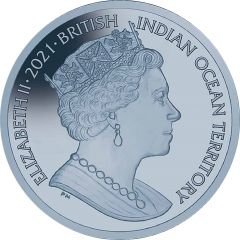 2 Pounds - Elizabeth II Parrotfish, Titanium