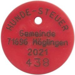 Dog Tax Token Möglingen 2021