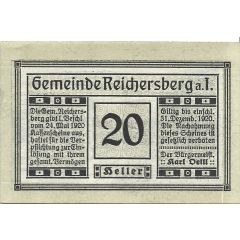 20 Heller Reichersberg