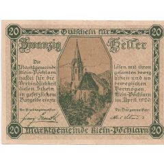 20 Heller Klein-Pöchlarn
