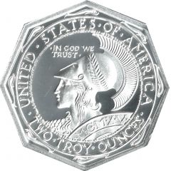 2 oz Silver Panama - Pacific Exposition Tribute
