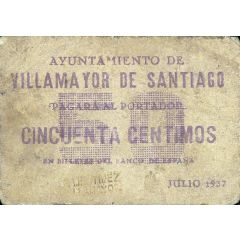 50 Céntimos Villamayor de Santiago