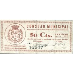 50 Céntimos Sariñena