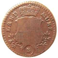 1 Pfennig - Charles Alexander