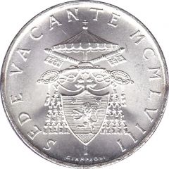 500 Lire - Sede Vacante