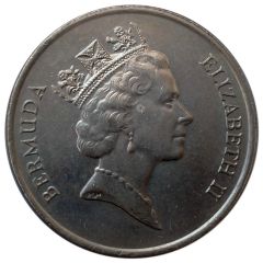 50 Cents - Elizabeth II 3rd portrait