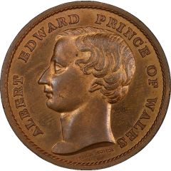 Medal - Royal Visit by Albert Edward bronze
