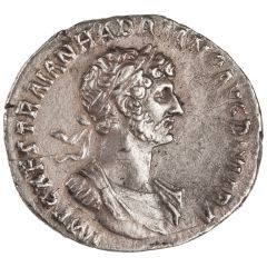 Denarius - Hadrian PARTH F DIVI NER NEP P M TR P COS PIETAS, Pietas