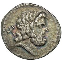 Denarius L. Staius Murcus, MVRCVS·IMP