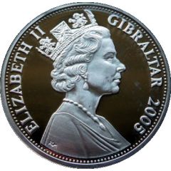 5 Pounds - Elizabeth II Lord Cuthbert Collingwood
