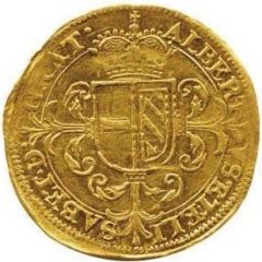 1/2 Gold Sovereign - Albert and Isabella