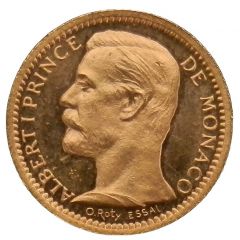 20 francs - Albert Ier essai or