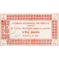 1 Peseta Chelva