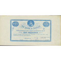 10 Shillings - Victoria Blue
