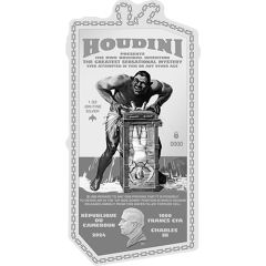 1000 Francs CFA Houdini water torture cell