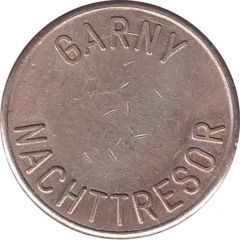 Safe deposit token - Garny Nachttresor type 4