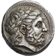 Tetradrachm In the name of Philip II, Pella