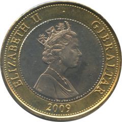 2 Pounds - Elizabeth II Trafalgar