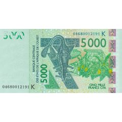 5000 Francs