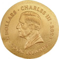 5 Dollars - Charles III Gryphon