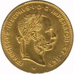 4 Florins / 10 Francs - Francis Joseph I