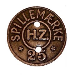 25 Øre - H.Z. Tivoli Copenhagen
