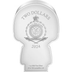 2 Dollars - Charles III Grand Admiral Thrawn